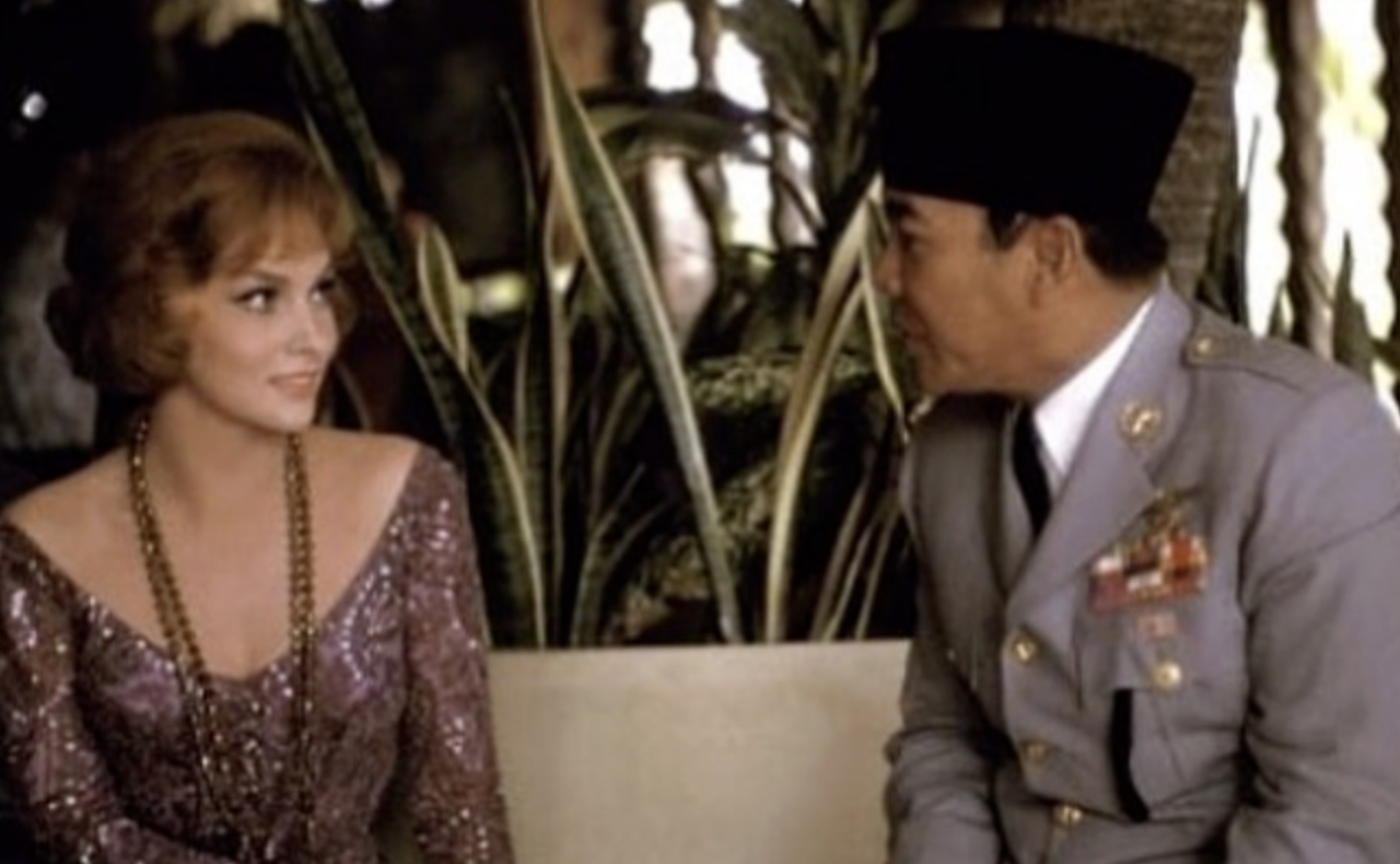 Soekarno dan Gina Lolobrigida